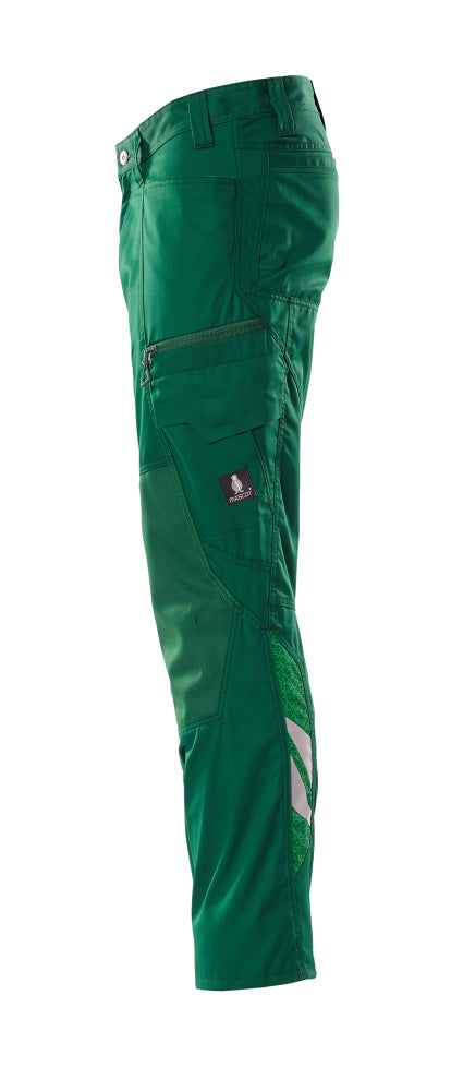 MASCOT® Accelerate Werkbroek met kniezakken – Groen