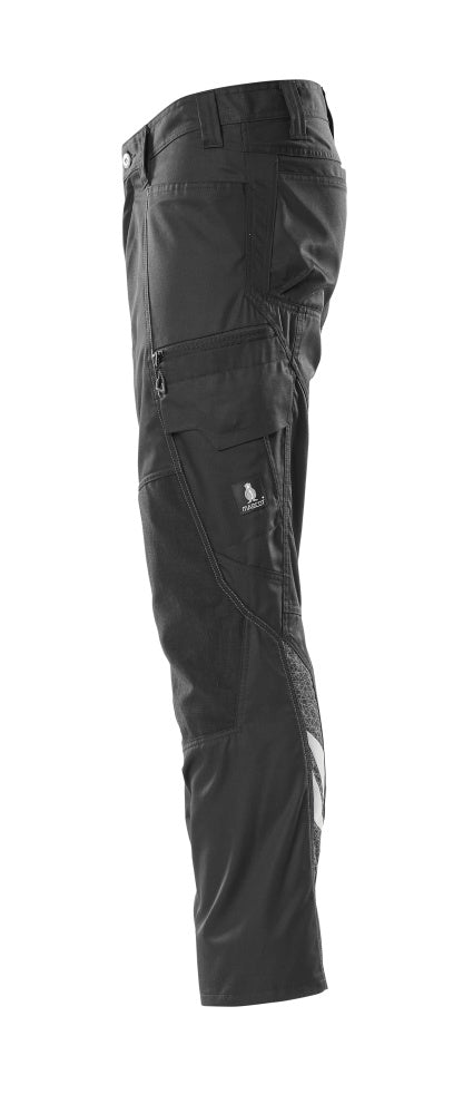 MASCOT® Accelerate Werkbroek met kniezakken – Zwart
