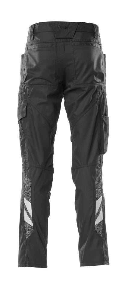 MASCOT® Accelerate Werkbroek met kniezakken – Zwart