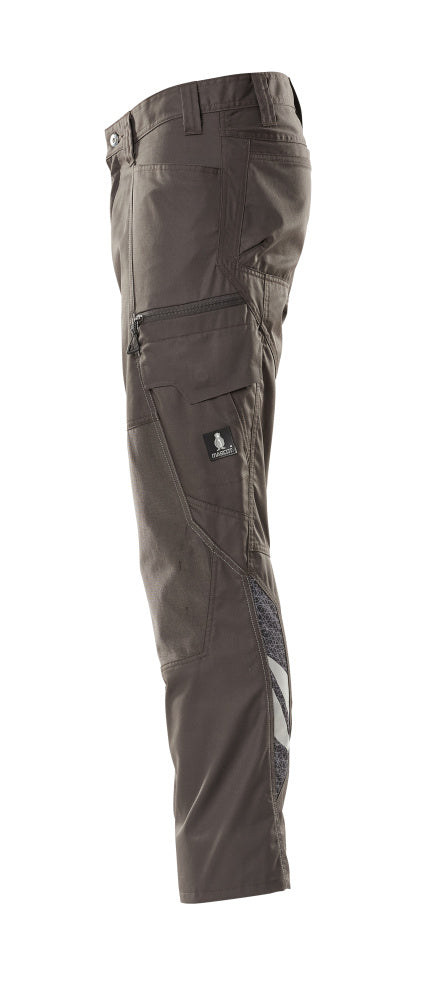 MASCOT® Accelerate Werkbroek met kniezakken – Donkerantraciet