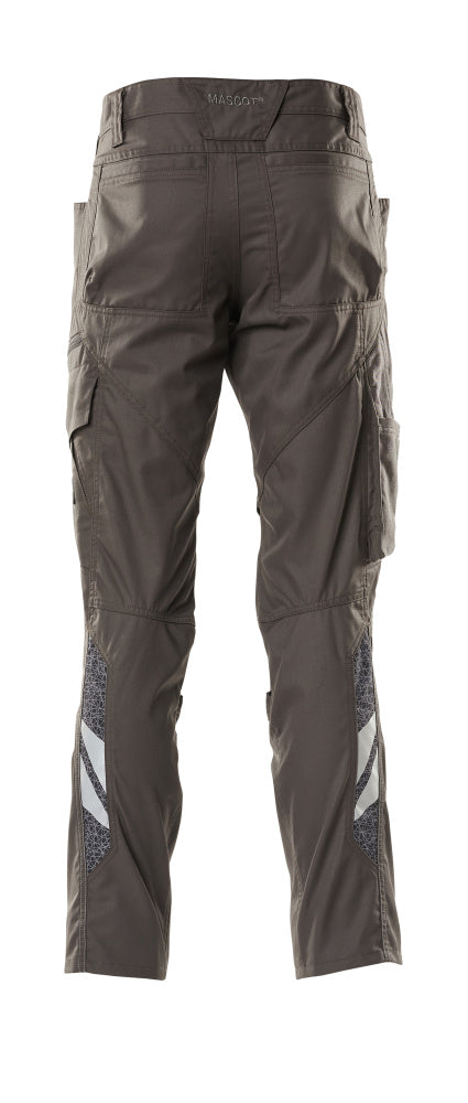 MASCOT® Accelerate Werkbroek met kniezakken – Donkerantraciet