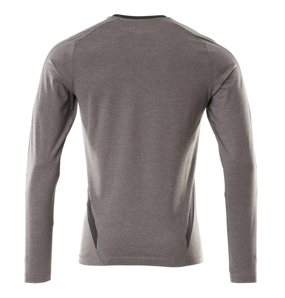 MASCOT® Accelerate T-shirt met lange mouwen – Donkerantraciet/Zwart