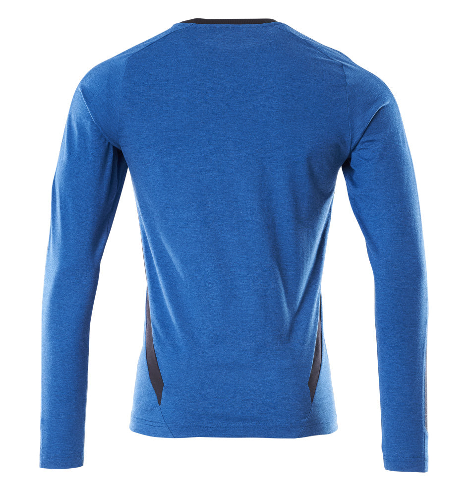 MASCOT® Accelerate T-shirt met lange mouwen – Helder blauw/Donkermarine
