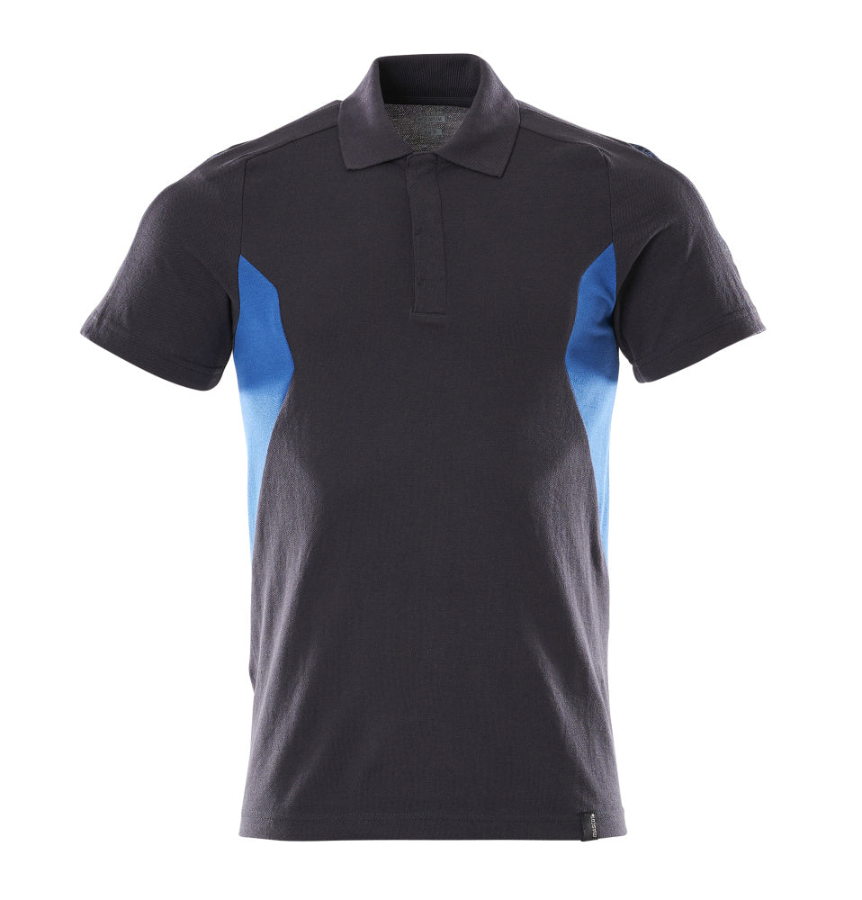MASCOT® Accelerate Poloshirt – Donkermarine/Helder blauw