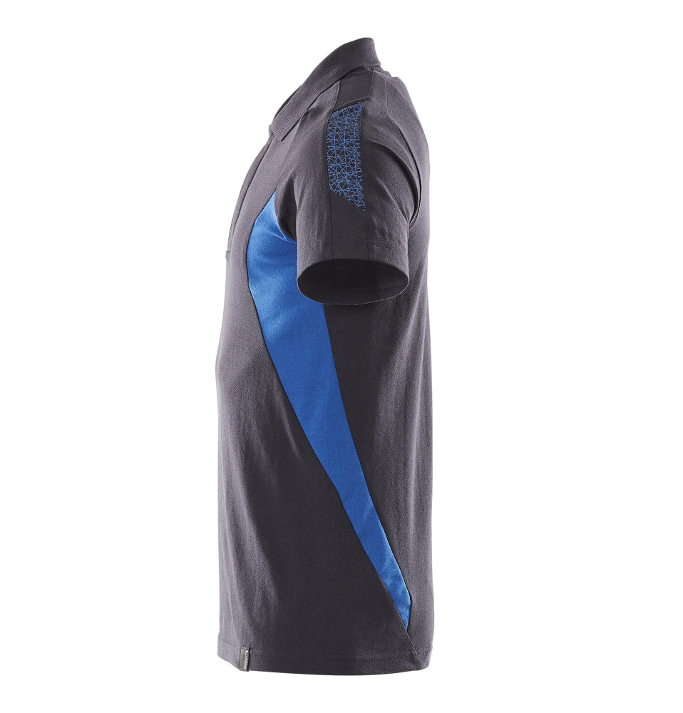 MASCOT® Accelerate Poloshirt – Donkermarine/Helder blauw