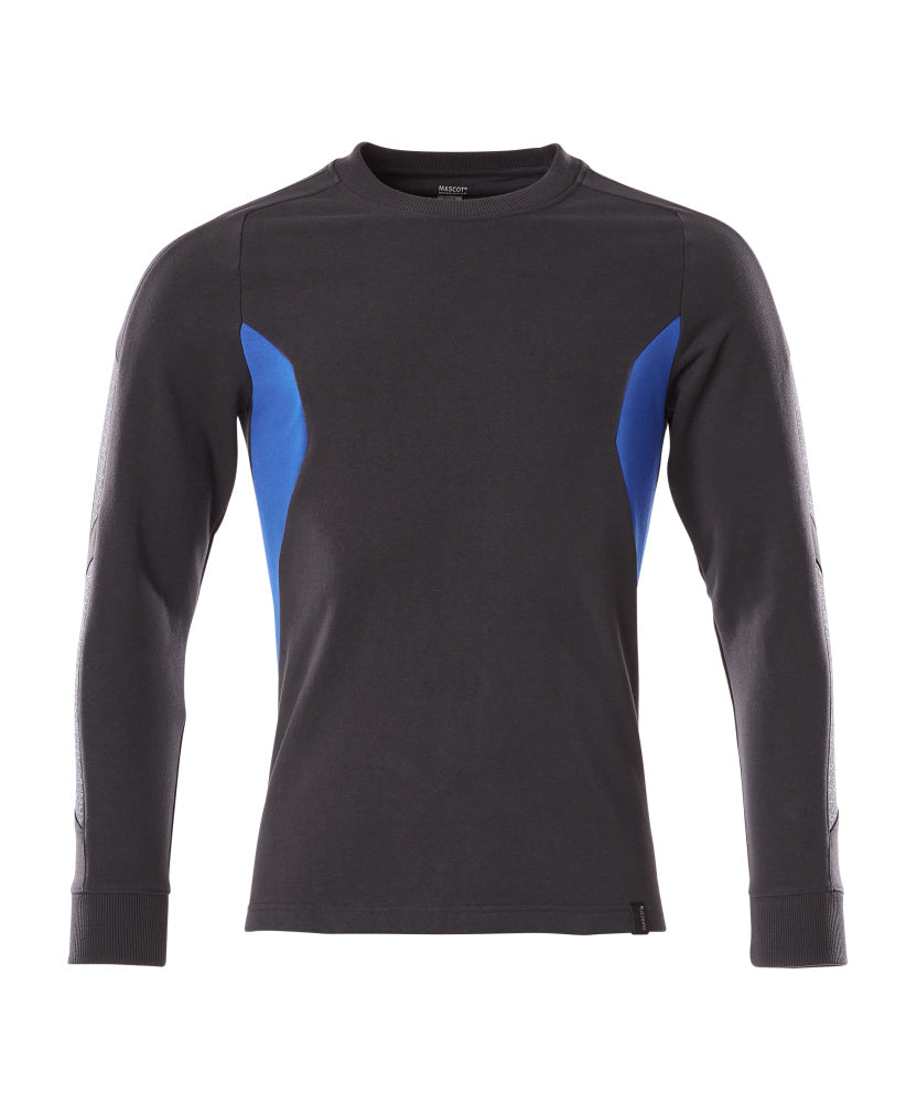 MASCOT® Accelerate Sweatshirt – Donkermarine/Helder blauw