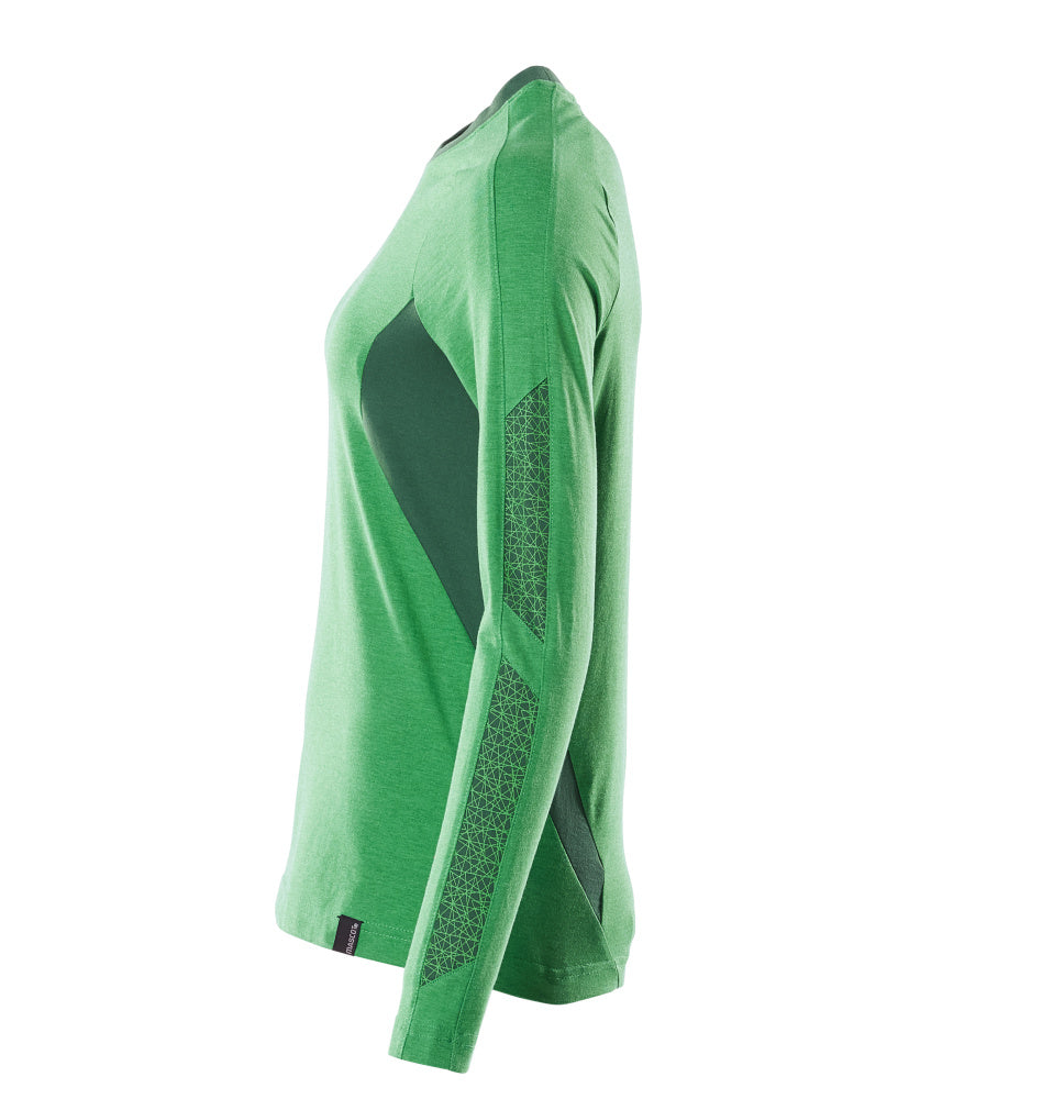 MASCOT® Accelerate T-shirt lange mouw dames – Helder groen/Groen