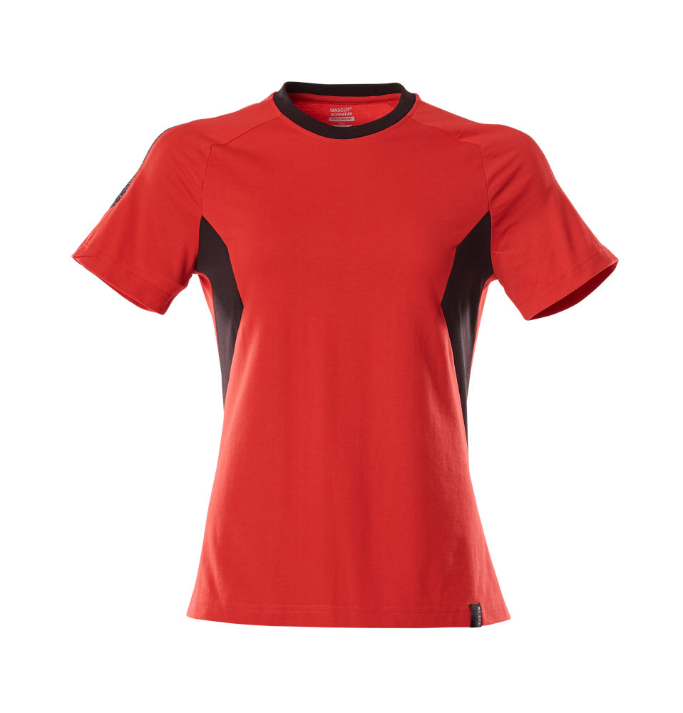 MASCOT® Accelerate T-shirt dames – Signaalrood/Zwart
