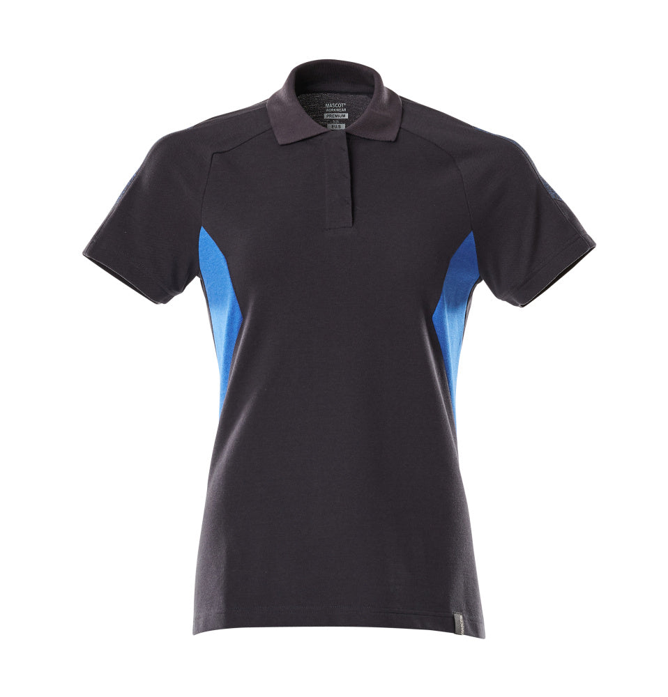 MASCOT® Accelerate Poloshirt dames – Donkermarine/Helder blauw