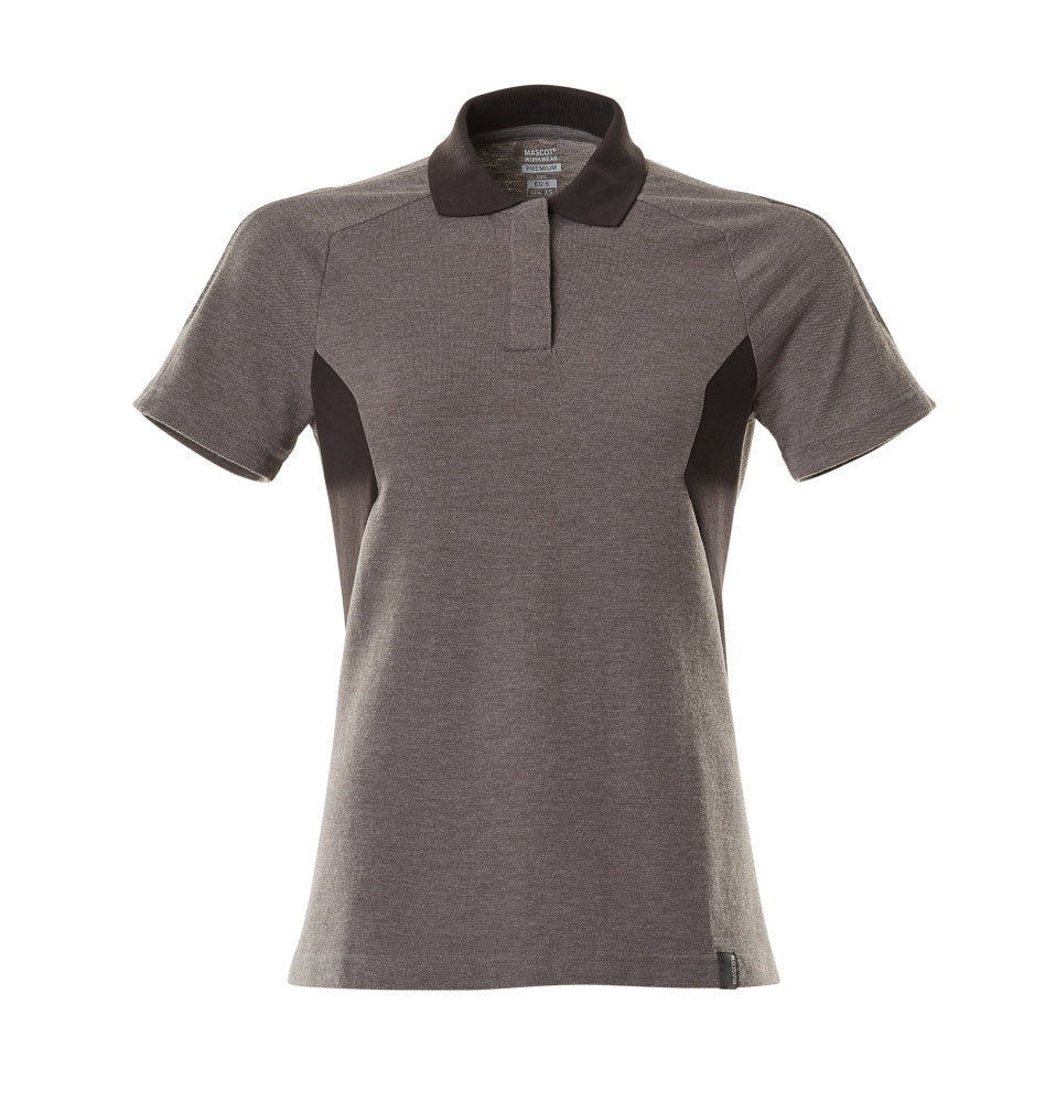 MASCOT® Accelerate Poloshirt dames – Donkerantraciet/Zwart