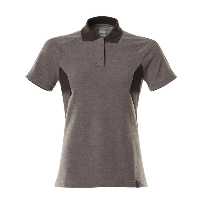 MASCOT® Accelerate Poloshirt dames – Donkerantraciet/Zwart