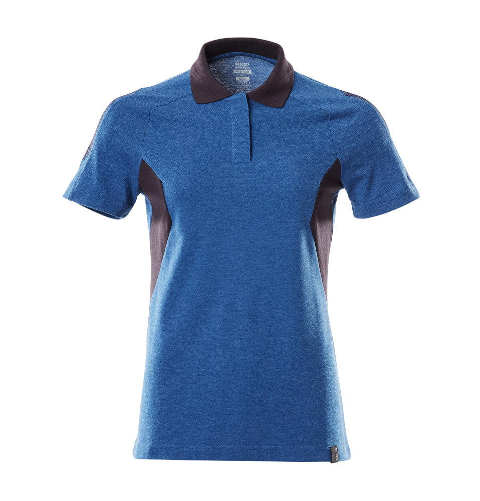 MASCOT® Accelerate Poloshirt dames – Helder blauw/Donkermarine
