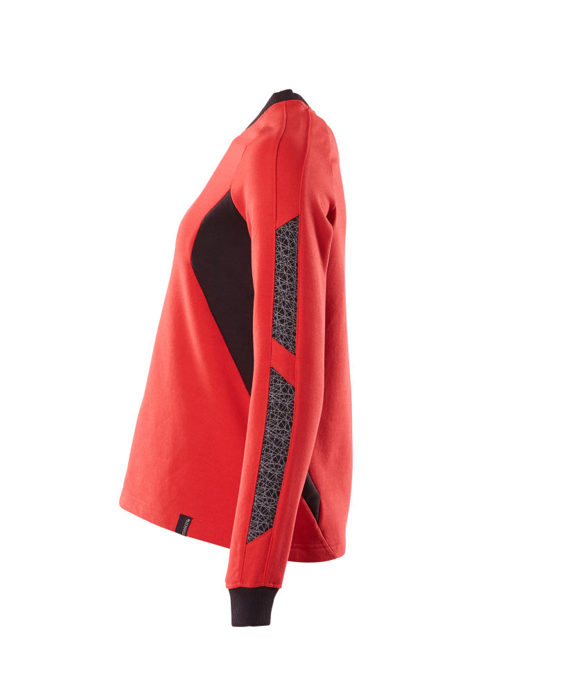 MASCOT® Accelerate Sweatshirt dames – Signaalrood/Zwart