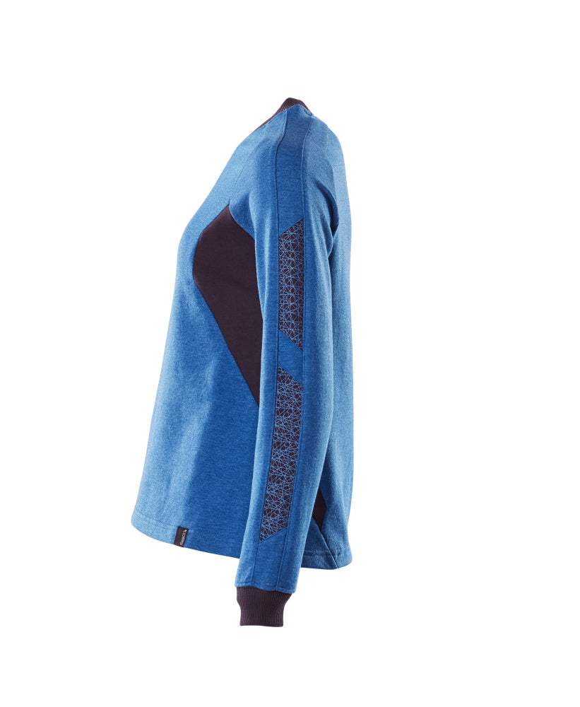MASCOT® Accelerate Sweatshirt dames – Helder blauw/Donkermarine