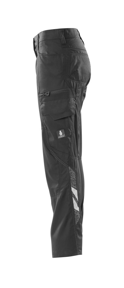 MASCOT® Accelerate Werkbroek dijbeenzak DIAMOND – Zwart