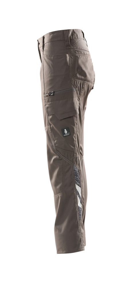 MASCOT® Accelerate Werkbroek dijbeenzak DIAMOND – Donkerantraciet