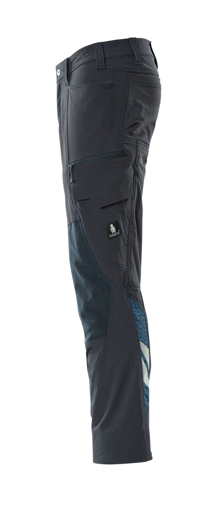 MASCOT® Accelerate Stretch werkbroek kniezakken – Donkermarine