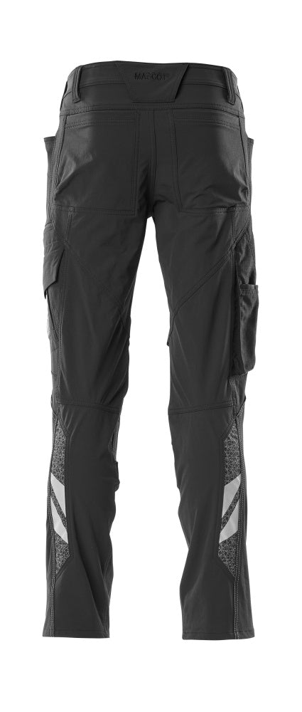 MASCOT® Accelerate Stretch werkbroek kniezakken – Zwart