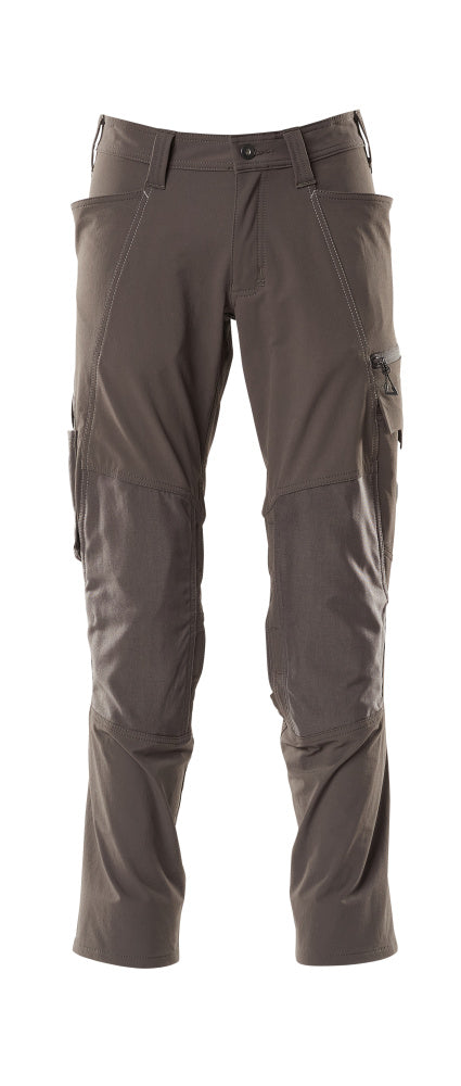 MASCOT® Accelerate Stretch werkbroek kniezakken – Donkerantraciet