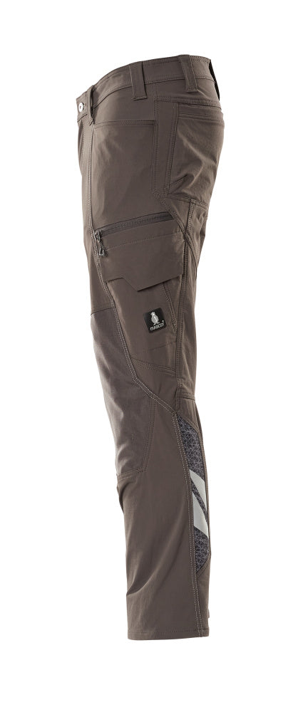 MASCOT® Accelerate Stretch werkbroek kniezakken – Donkerantraciet