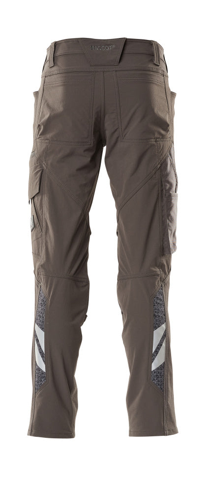 MASCOT® Accelerate Stretch werkbroek kniezakken – Donkerantraciet