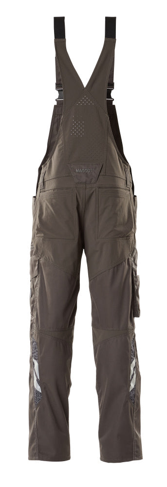 MASCOT® Accelerate Stretch Amerikaanse overall – Donkerantraciet