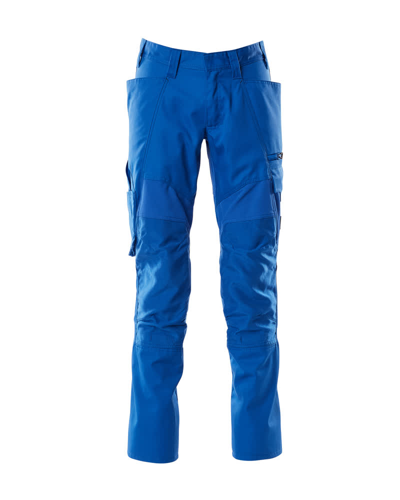 MASCOT® Accelerate Lichte stretchbroek met kniezakken – Helder blauw