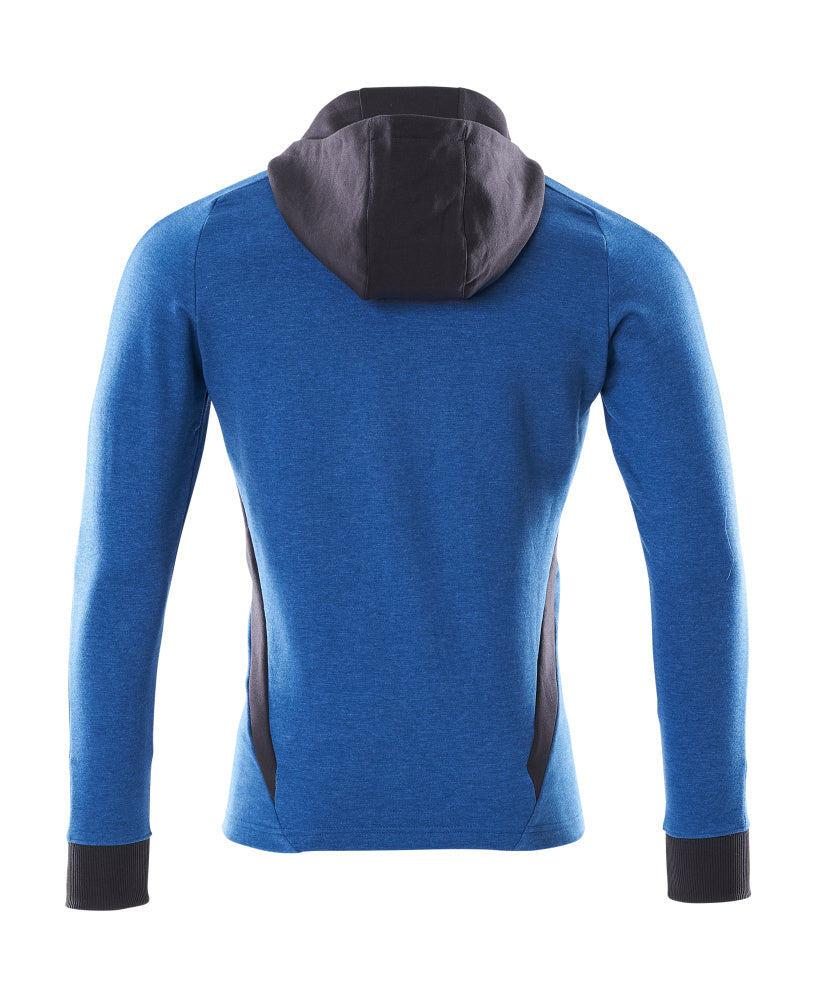 MASCOT® Accelerate Hoodie met rits – Helder blauw/Donkermarine