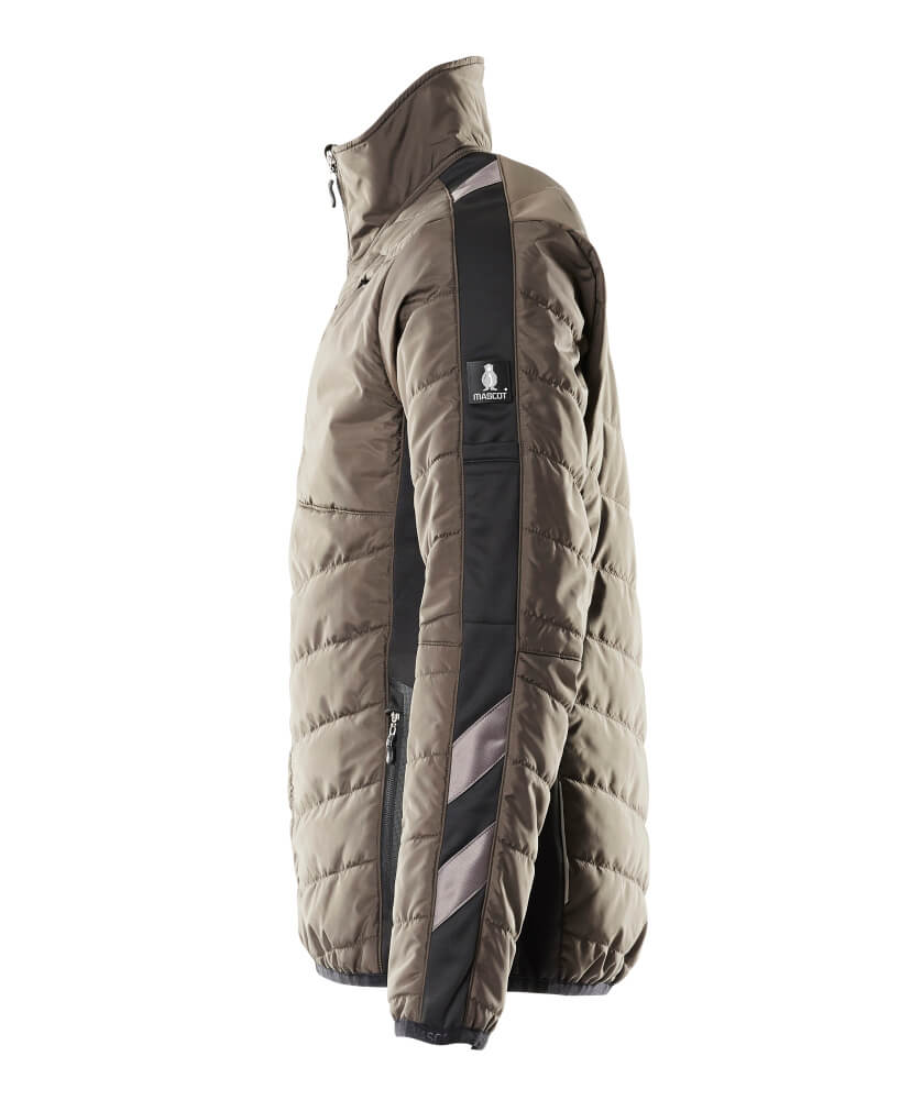 MASCOT® Unique Thermojas met stretchzijden – Donkerantraciet/Zwart