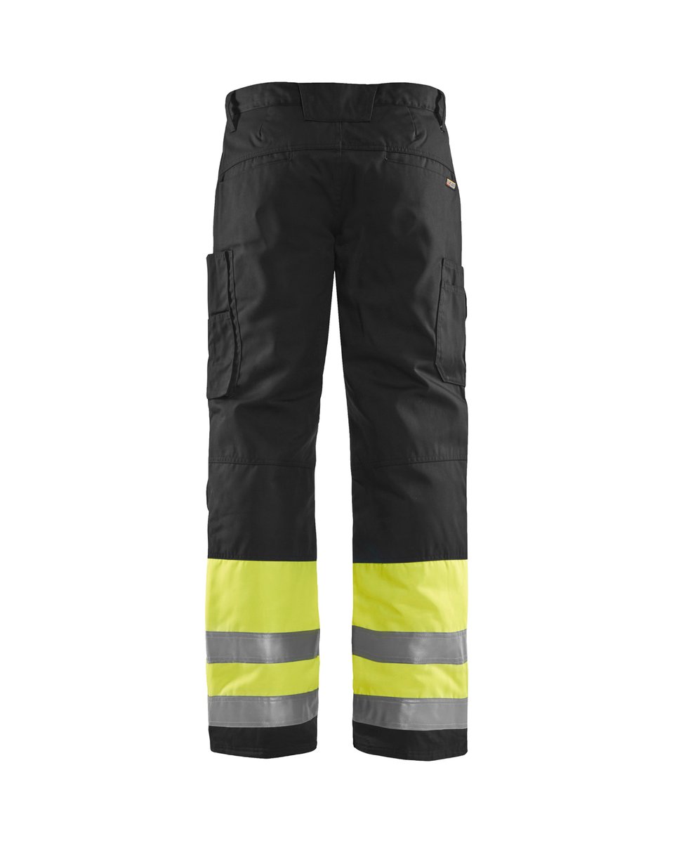 Blåkläder 1862 High Vis winterwerkbroek - High Vis Geel/Zwart