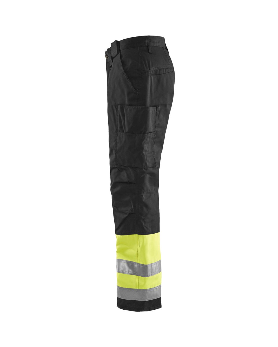 Blåkläder 1862 High Vis winterwerkbroek - High Vis Geel/Zwart