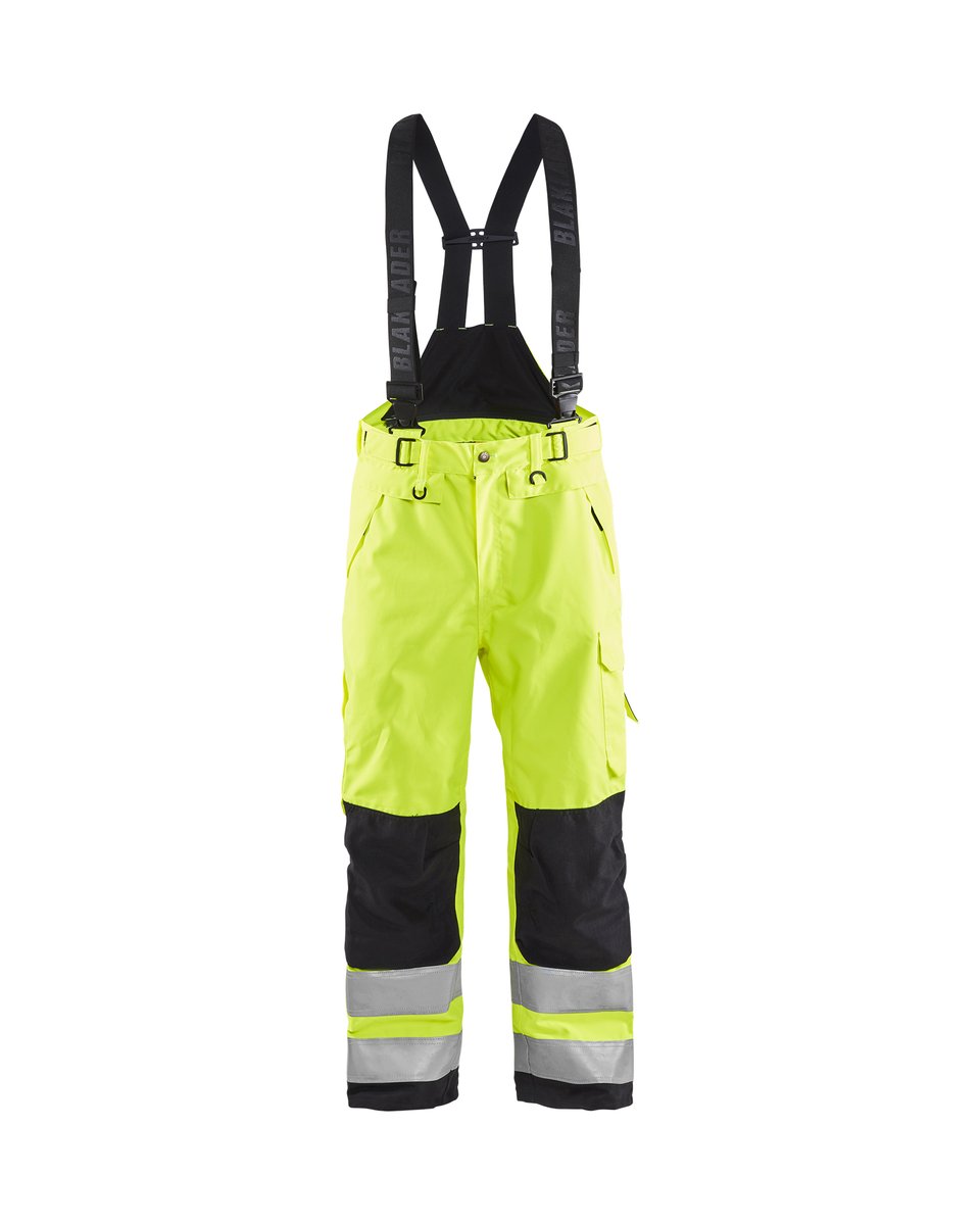 Blåkläder 1867 High Vis shell werkbroek - High Vis Geel/Zwart