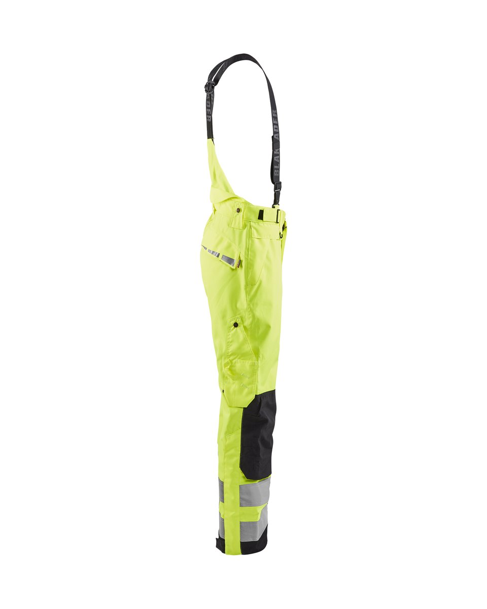Blåkläder 1867 High Vis shell werkbroek - High Vis Geel/Zwart