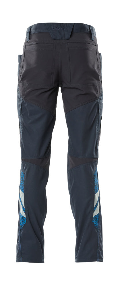 MASCOT® Accelerate Werkbroek met dijbeenzakken – Donkermarine