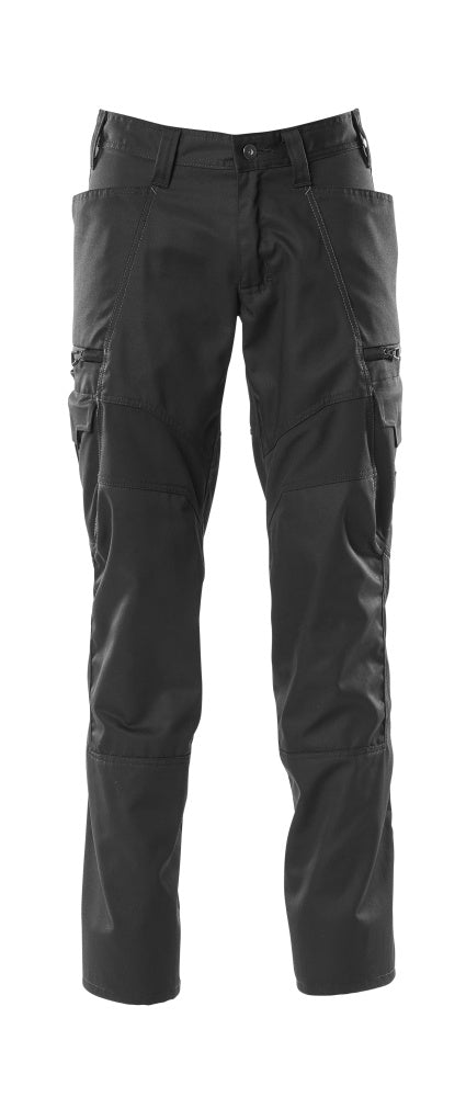 MASCOT® Accelerate Werkbroek met dijbeenzakken – Zwart