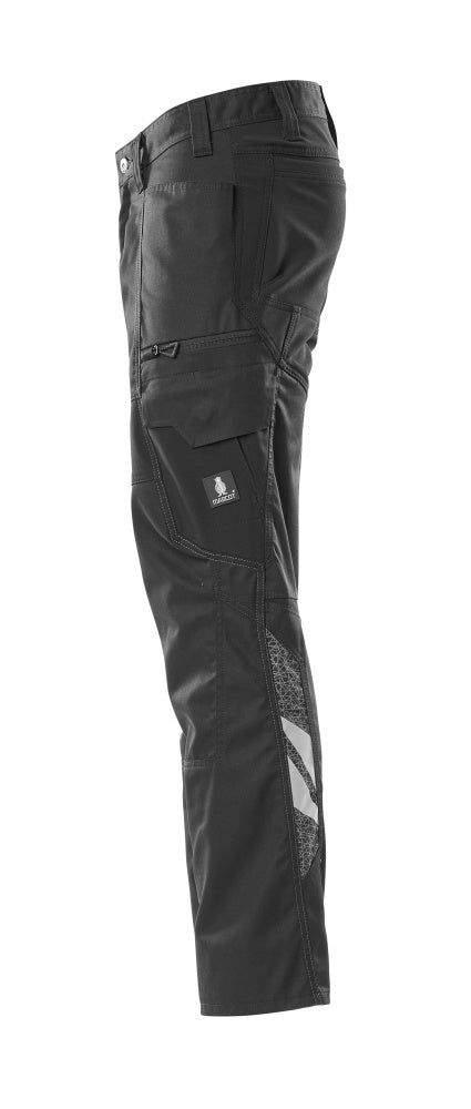 MASCOT® Accelerate Werkbroek met dijbeenzakken – Zwart