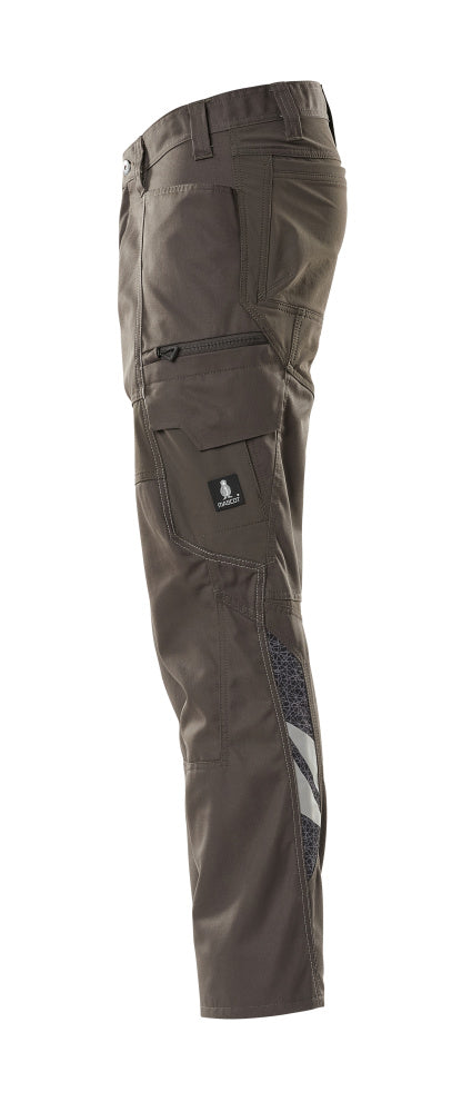 MASCOT® Accelerate Werkbroek met dijbeenzakken – Donkerantraciet
