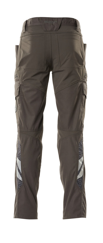 MASCOT® Accelerate Werkbroek met dijbeenzakken – Donkerantraciet