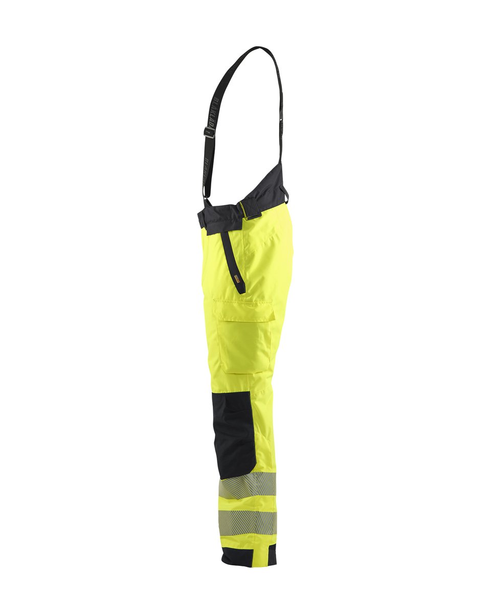 Blåkläder 1875 High Vis Winterwerkbroek - High Vis Geel/Zwart