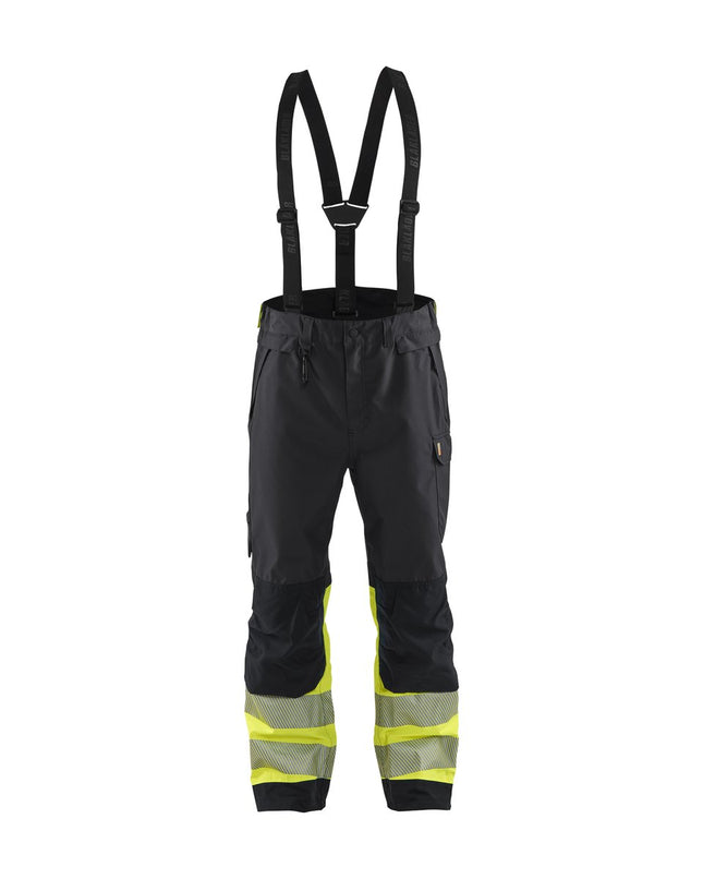 Blåkläder 1877 Shell werkbroek High Vis - Zwart/High Vis Geel