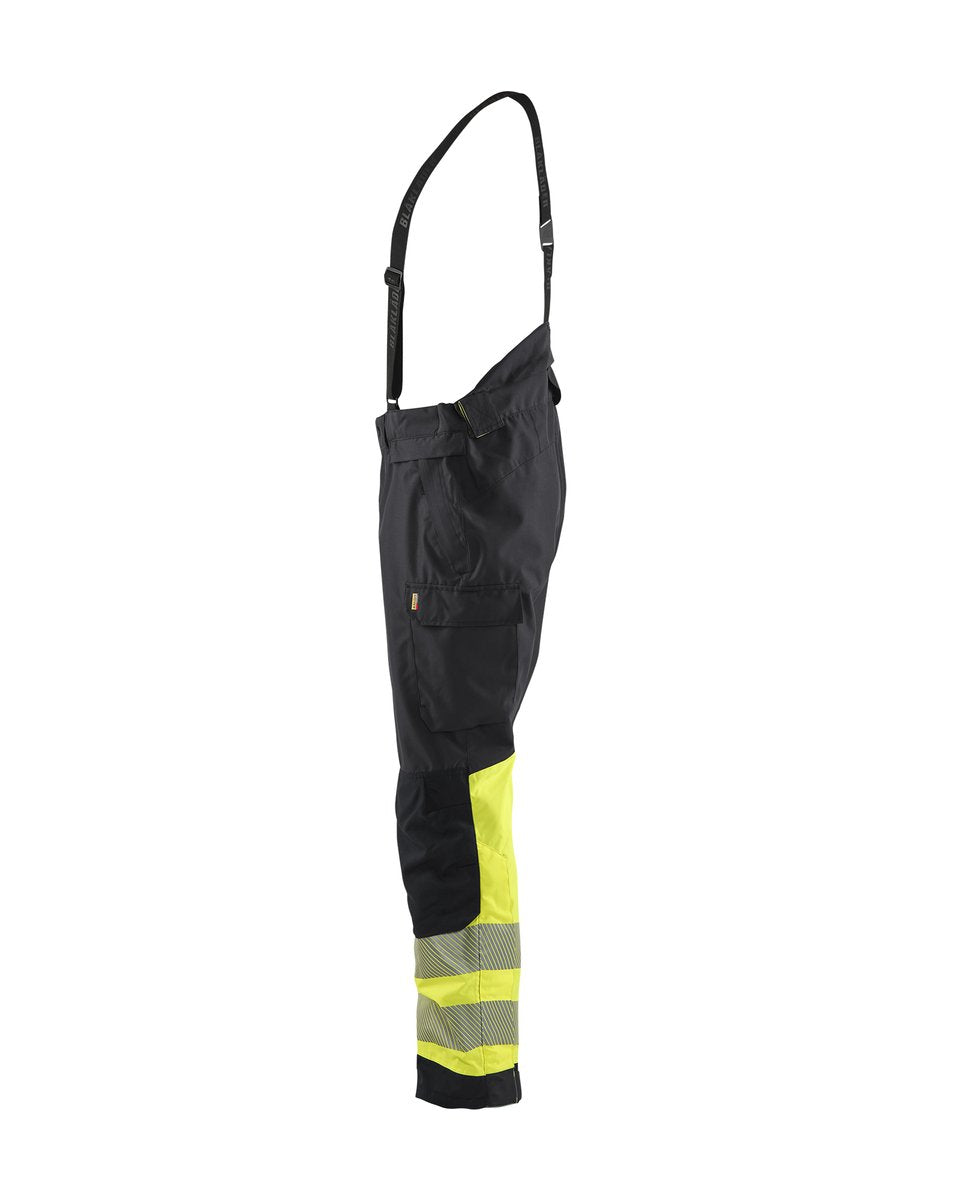 Blåkläder 1877 Shell werkbroek High Vis - Zwart/High Vis Geel