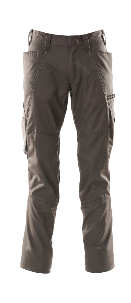 MASCOT® Accelerate Lichte werkbroek met dijbeenzak – Donkerantraciet