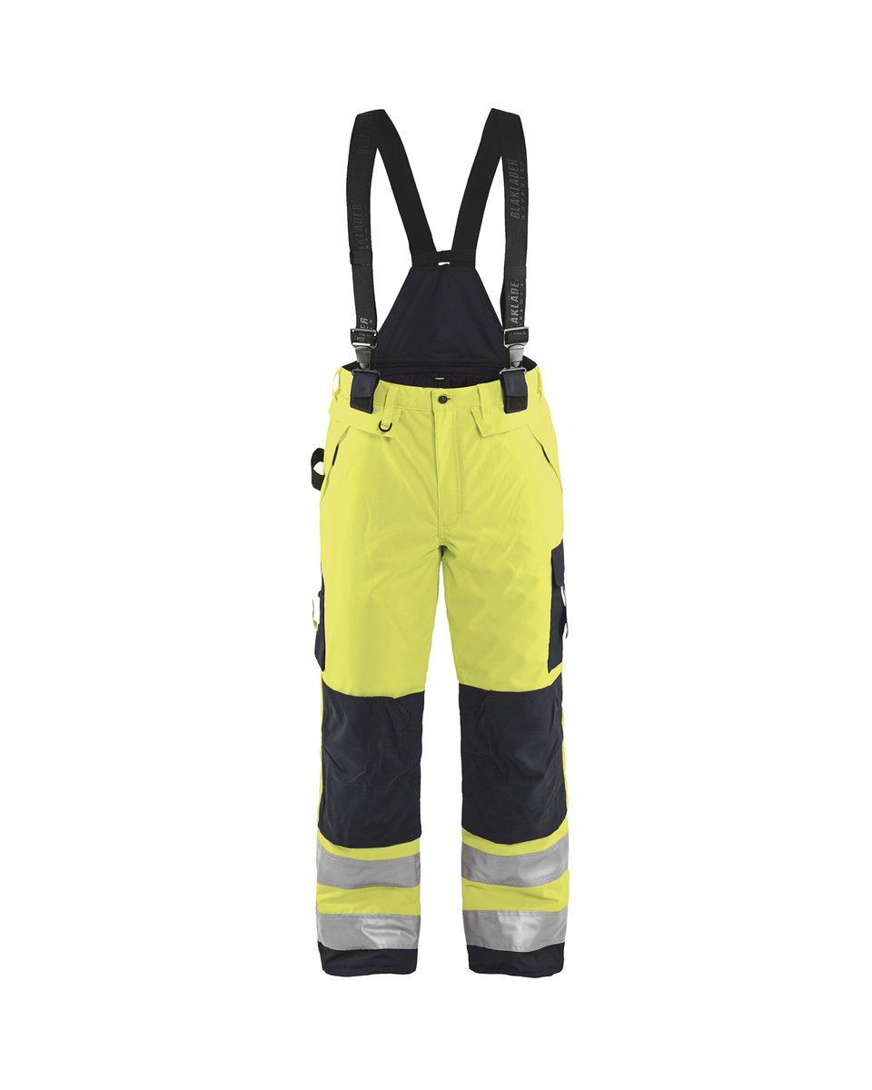 Blåkläder 1885 High Vis winterwerkbroek - High Vis Geel/Zwart