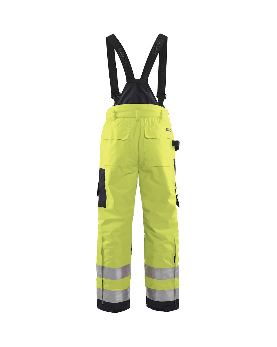 Blåkläder 1885 High Vis winterwerkbroek - High Vis Geel/Zwart