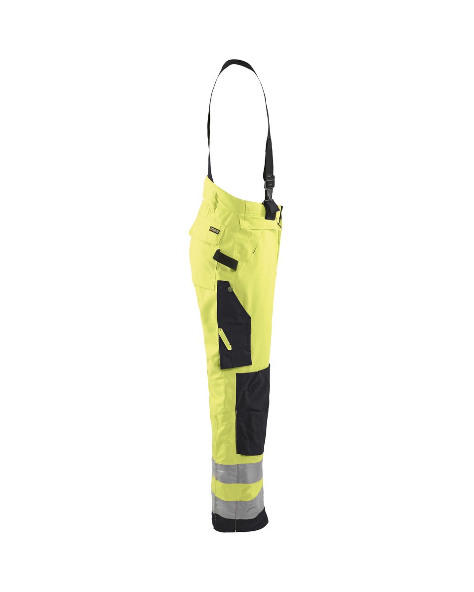 Blåkläder 1885 High Vis winterwerkbroek - High Vis Geel/Zwart