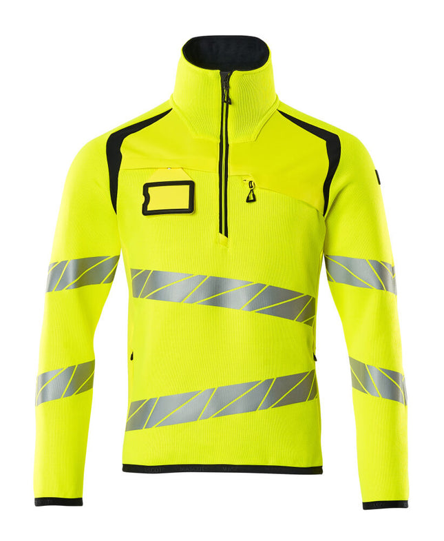 Accelerate Safe Gebreide Trui Met Korte Rits 19005-351