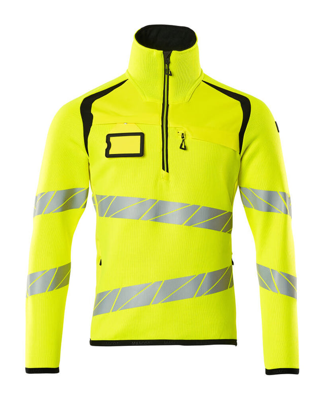 Accelerate Safe Gebreide Trui Met Korte Rits 19005-351