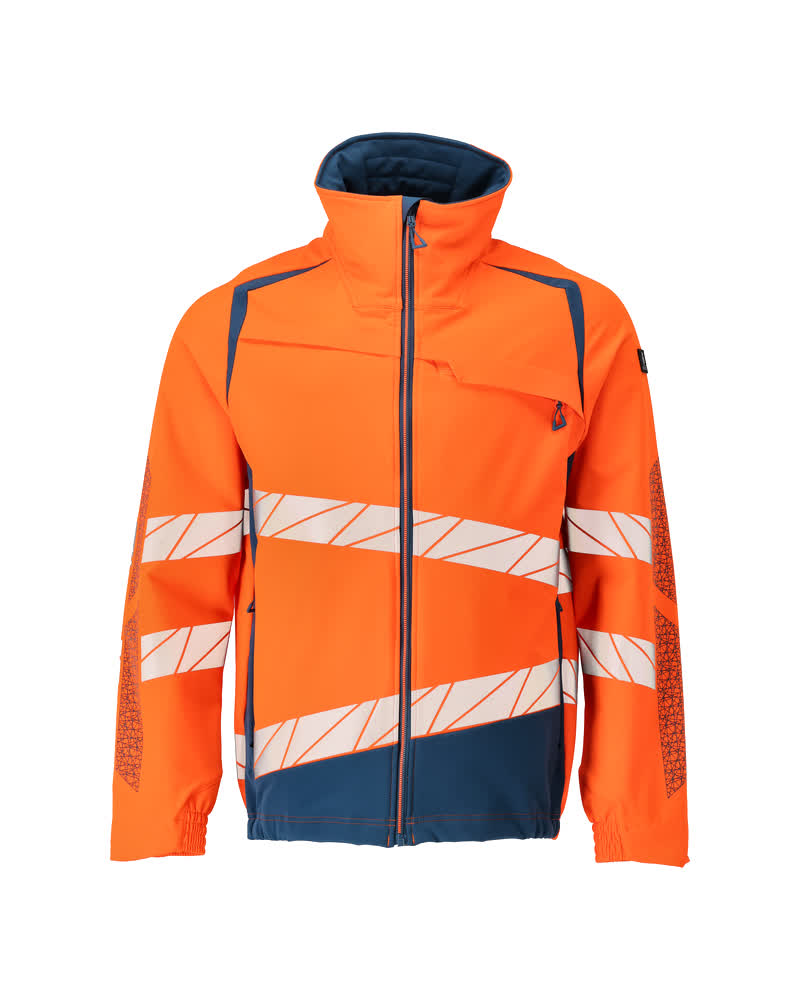 MASCOT® Accelerate Safe Werk Jas 19009-511 – Hi-Vis Oranje/Donkerpetrol
