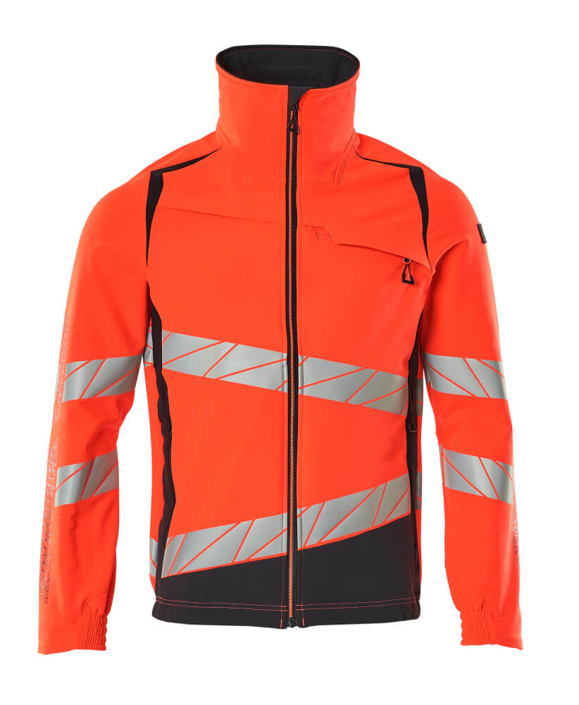 MASCOT® Accelerate Safe Werk Jas 19009-511 – Hi-Vis Rood/Donkermarine