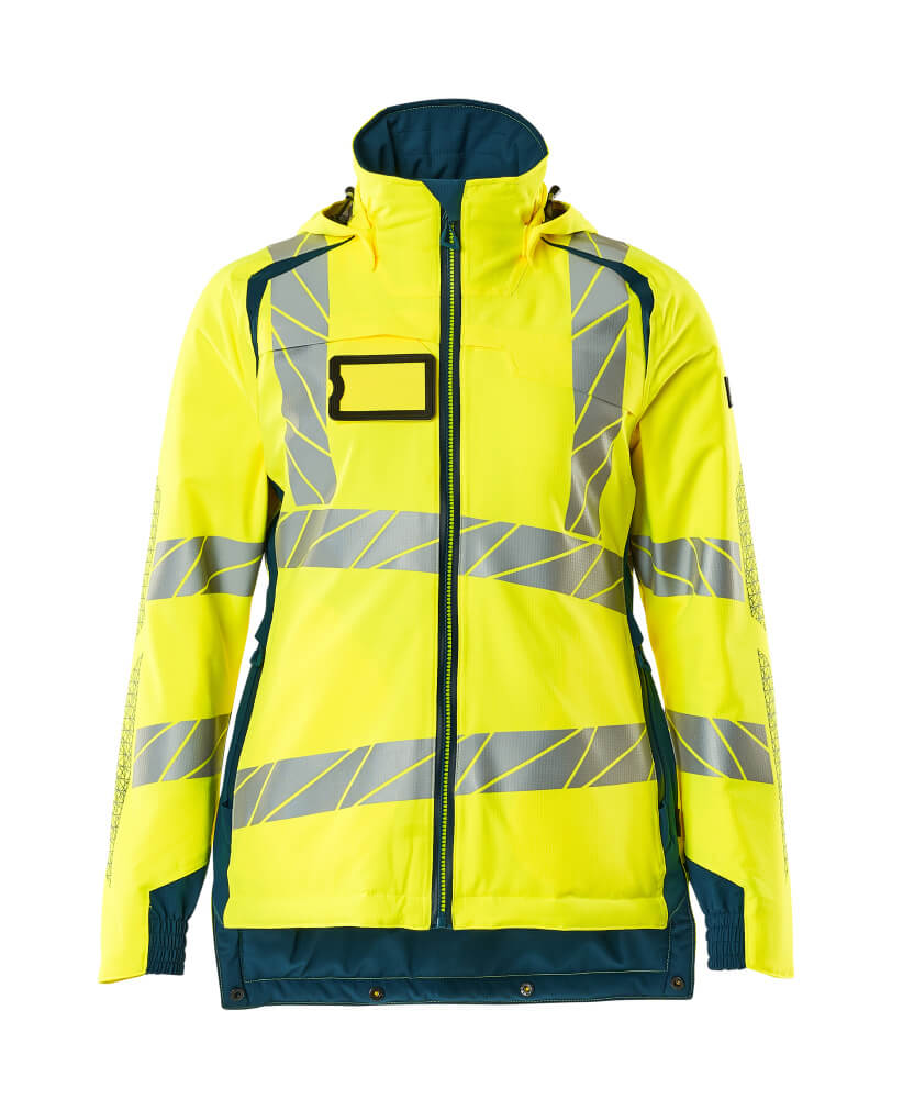MASCOT® Accelerate Safe Winterjas Dames 19045-449 – Hi-Vis Geel/Donkerpetrol